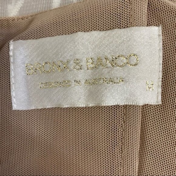 Bronx and Banco White Dress‎ Women Size Medium - Picture 12 of 13